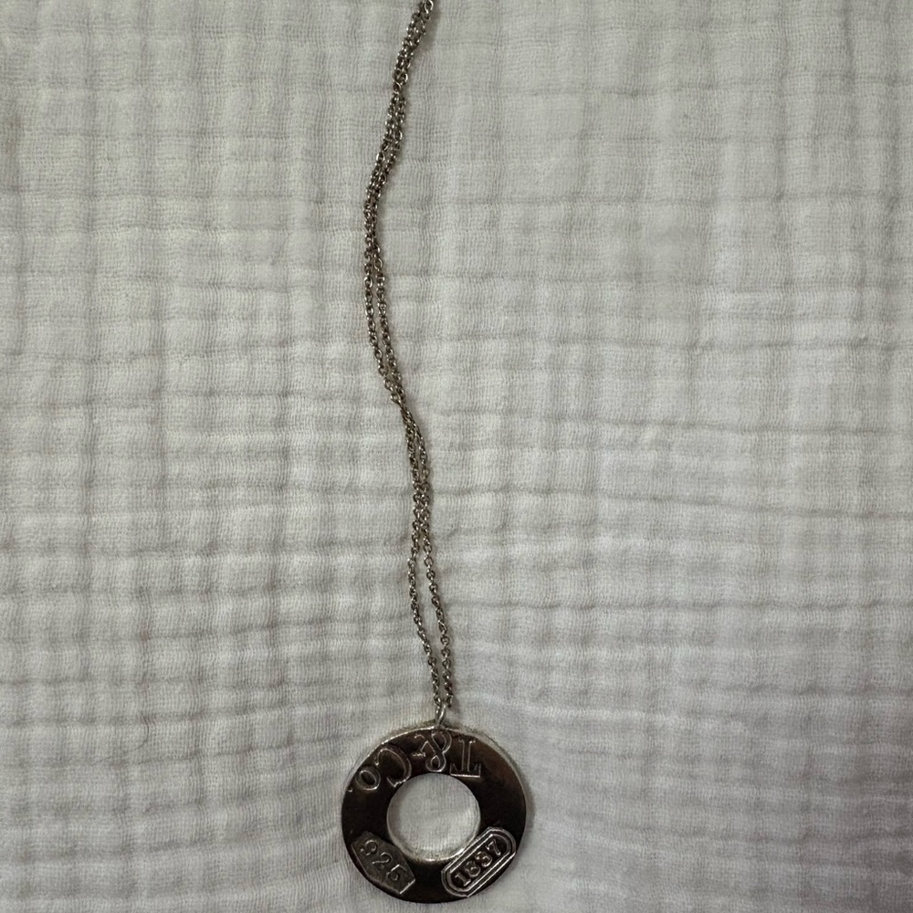 Tiffany’s sterling Silver Pendant Necklace